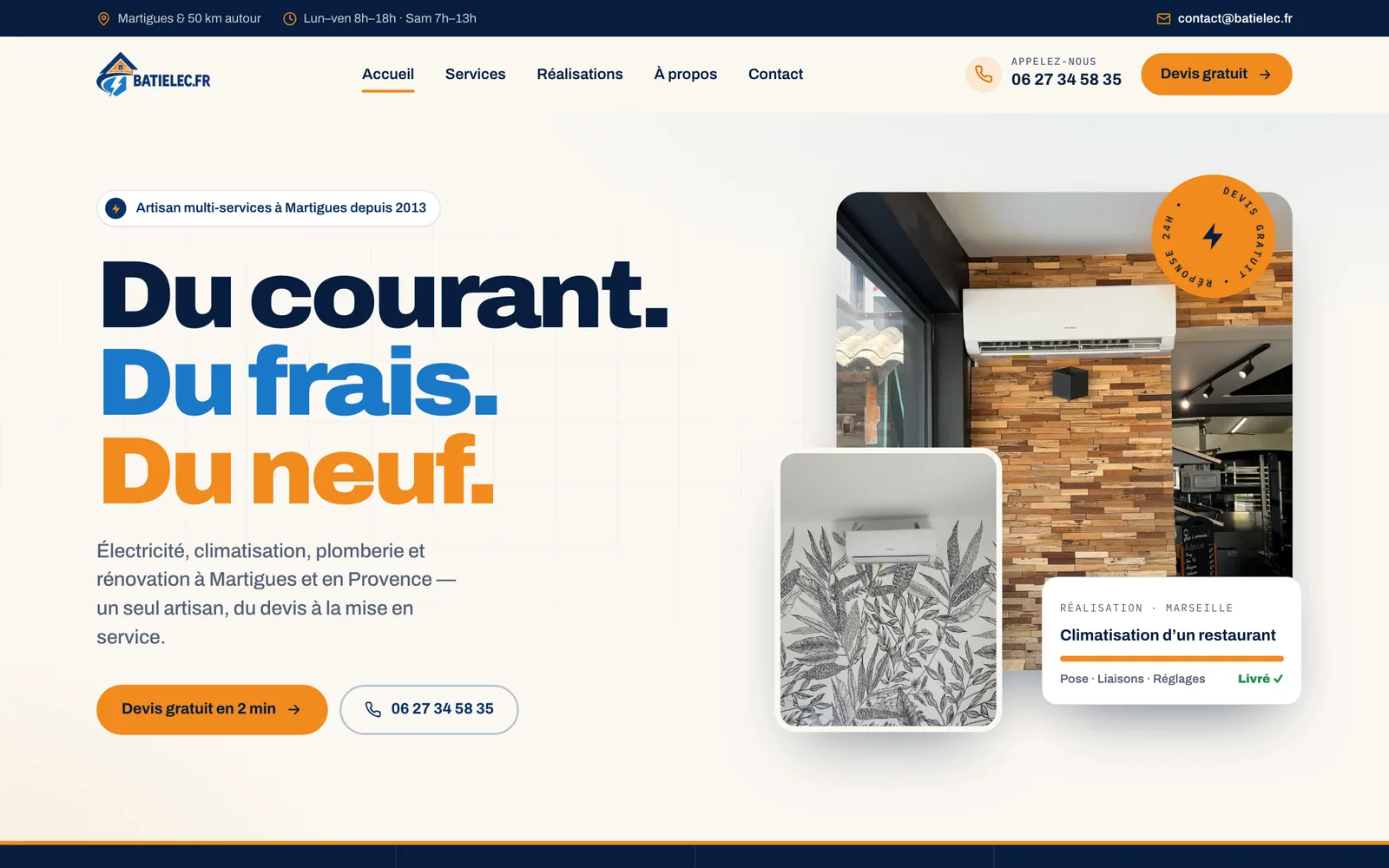 Home page of the Batielec · BCLIM website